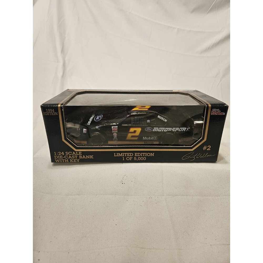 Rusty Wallace #2 Ford Motorsport 1995 Racing Champions Limited Edition Bank 1:24